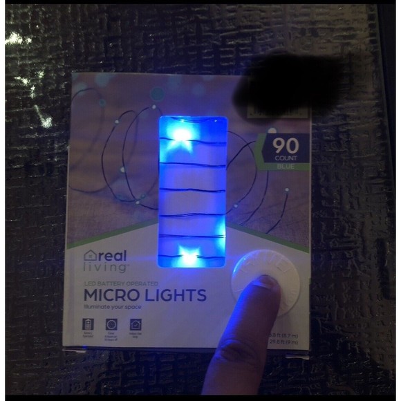 Christmas, room, party decor LED lights Blue - Picture 4 of 11